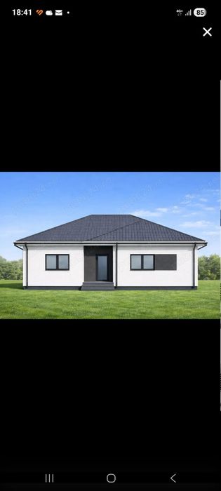 Casă parter premium în construcție 120 mp construiți teren 410 mp Cartier Bariera Vâlcii