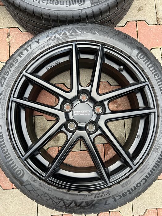 Vând set Jante+Anvelope vară R17 5x112