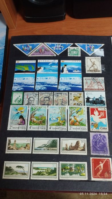Почтовые марки..