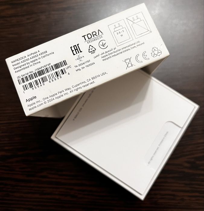 AirPods 4 (без шумоподавления)