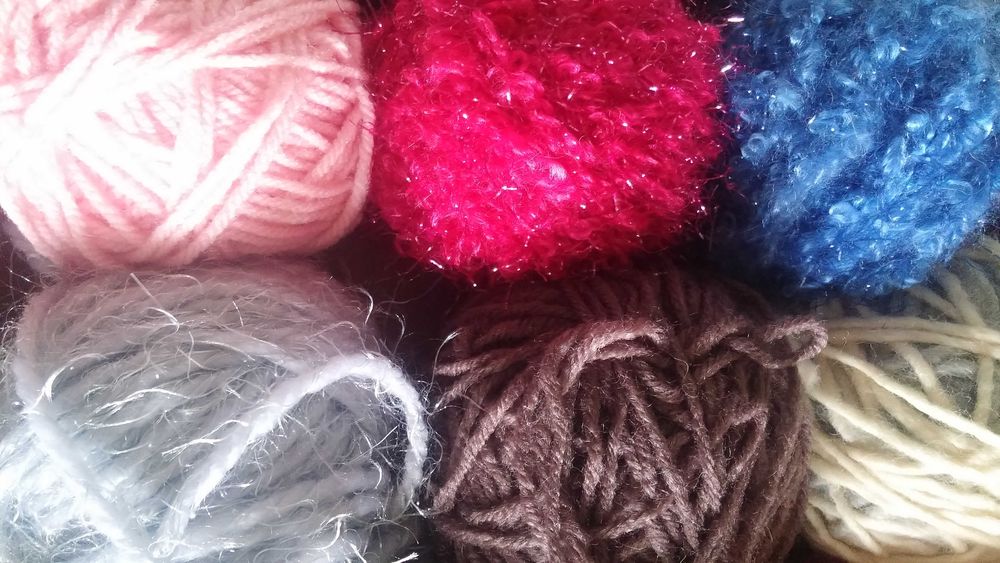 Пряжа для вязания спицами и крючком