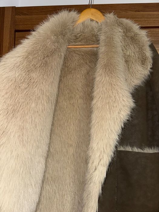 Дълго двулицево палто Zara