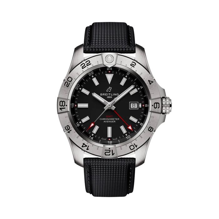 Часовник Breitling Avenger 44 GMT Black Dial