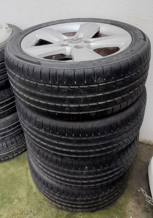 Jante Opel R17 originale cu anvelopa 225 45