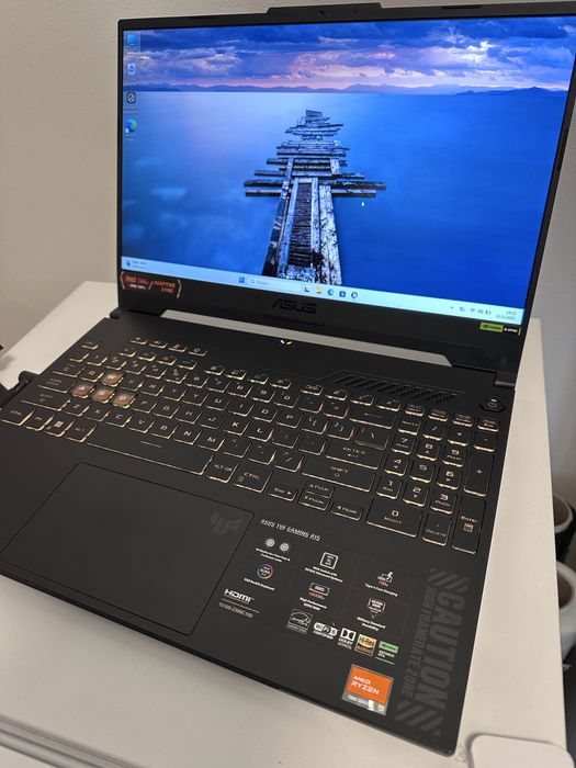 Laptop ASUS TUF Gaming A15 Ryzen 9 16GB RAM Full HD 144Hz