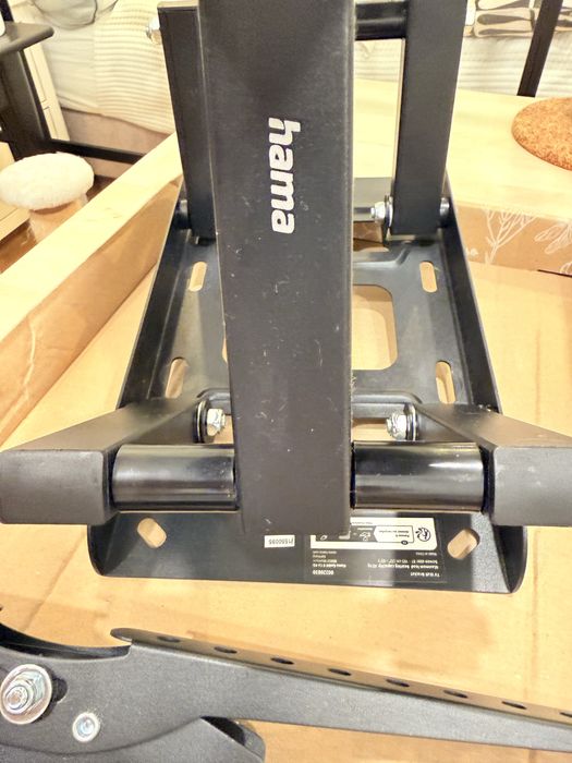 Suport TV perete HAMA 220830, reglabil, 32-65", 40kg, negru