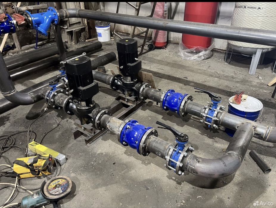 Монтаж отопления