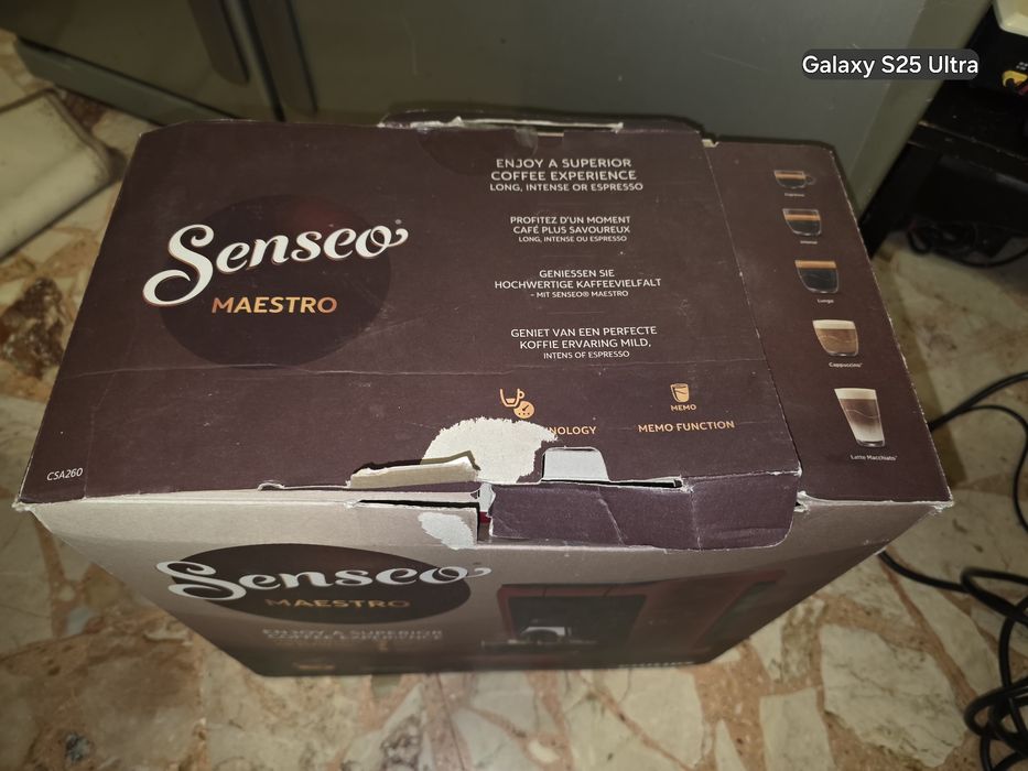PHILIPS SAECO SENSEO MAESTRO expresor cafea nou nout