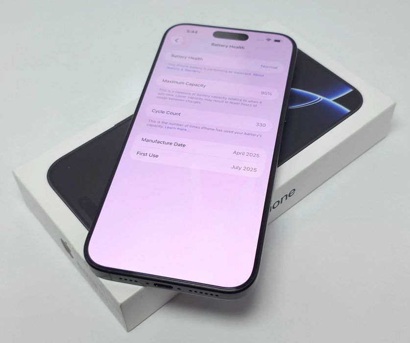 iPhone 16 Pro Max 256GB Black Titanium