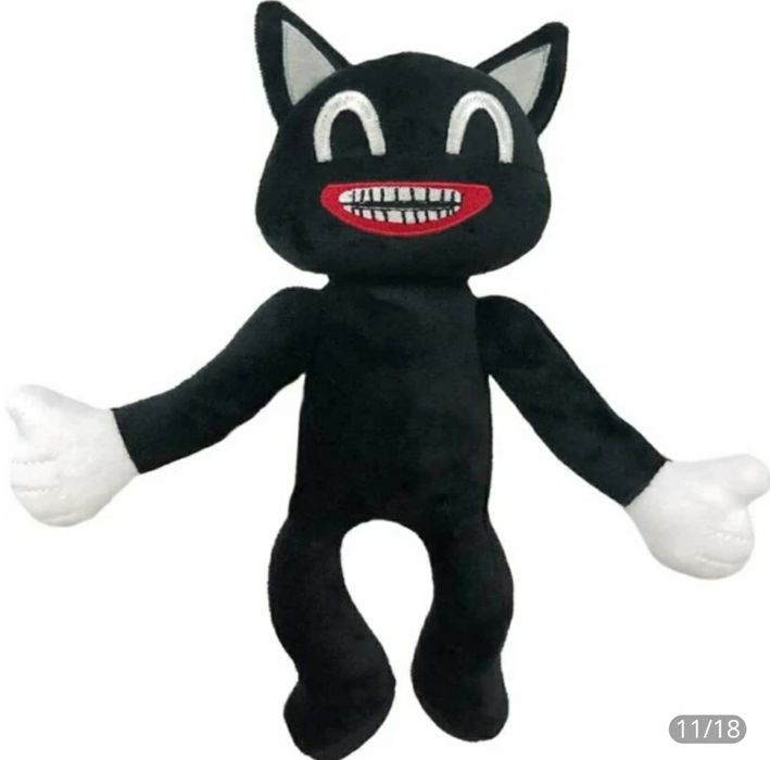 Sirena head  and  Cartoon  cat  плюшени играчки 30см