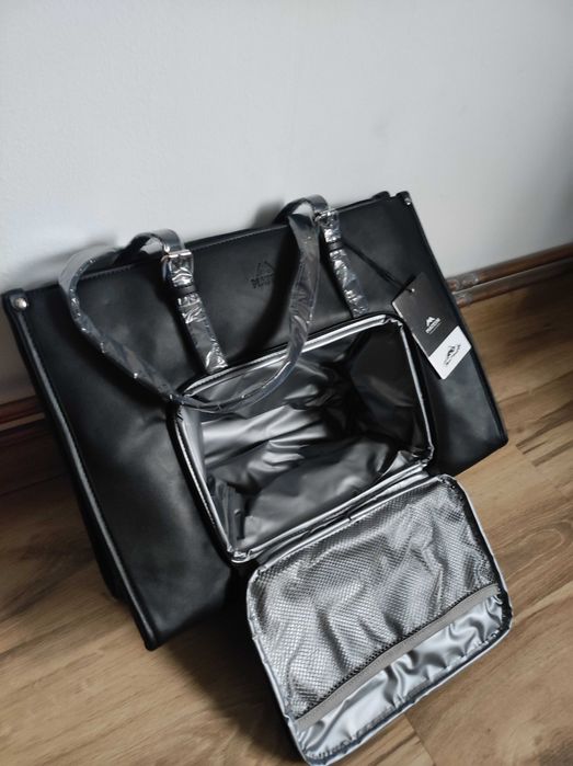 Geantă NOUĂ Matein, laptop 15.6”, mâncare