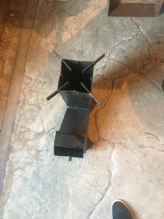 Печь ракета