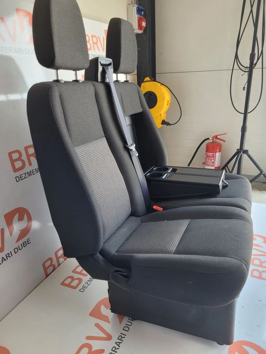 Bancheta 2 locuri completa cu suport pentru Ford Transit Euro 5