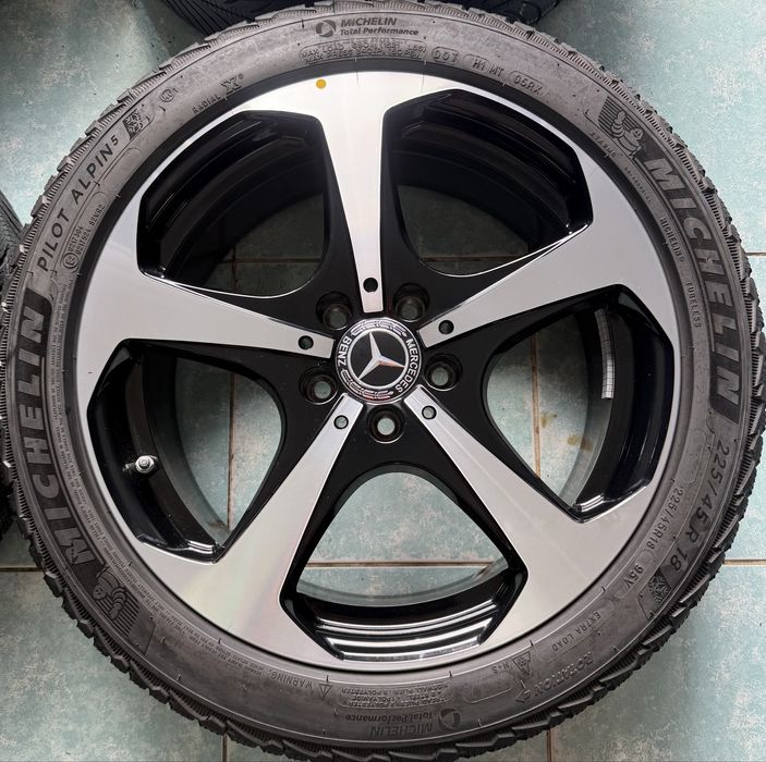 Jante aliaj R18 OEM Mercedes C-Classe W205 T205 C205 A205  doua latimi