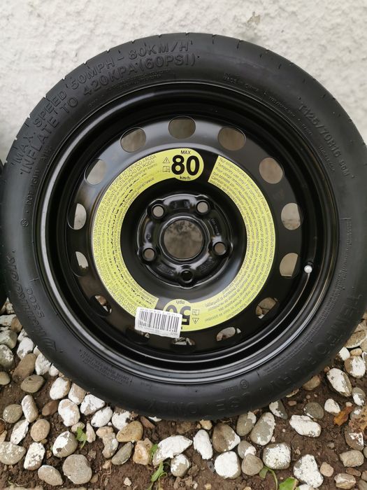 Jante rezerva  vw golf 5, 7 anv iarna 215/55R17