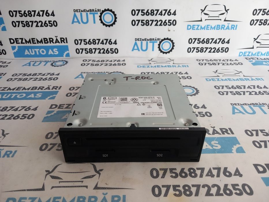 magazie cd  vw T-Roc 2020