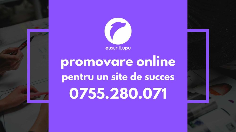 Promovare site online pe Google - Facebook - TikTok - Instagram