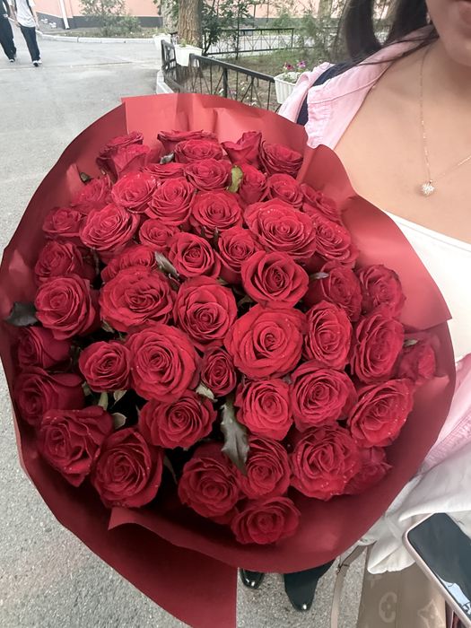 Цветы роза 51 шт.