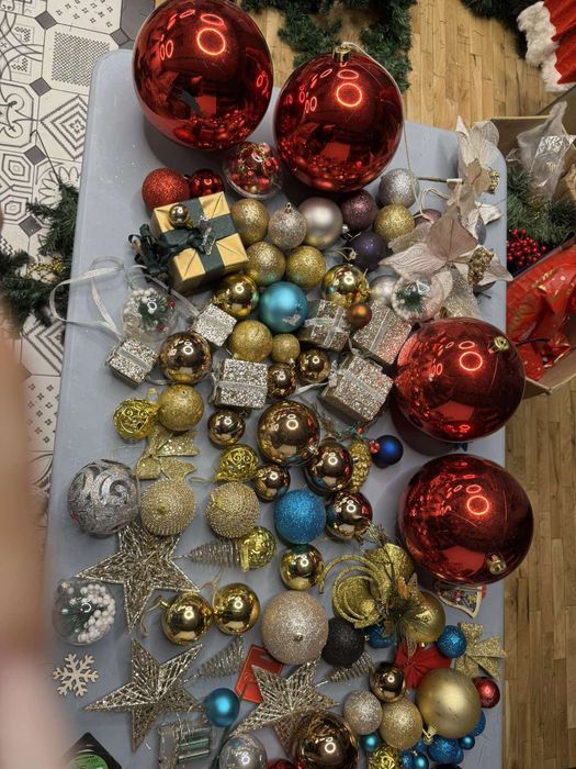 Коледна украса 5 елхи и други всичко заедно