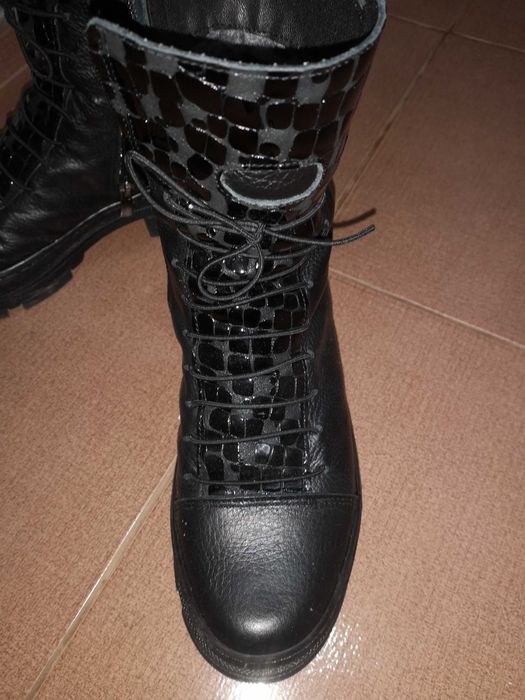 Сет ботуши естествена кожа