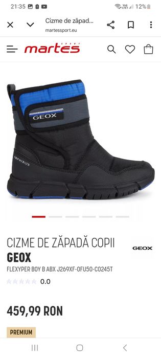 Cizme zapada/ ski impermeabile Geox