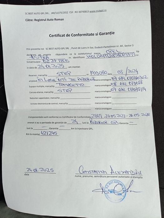 Vand Opel Astra H hatchback