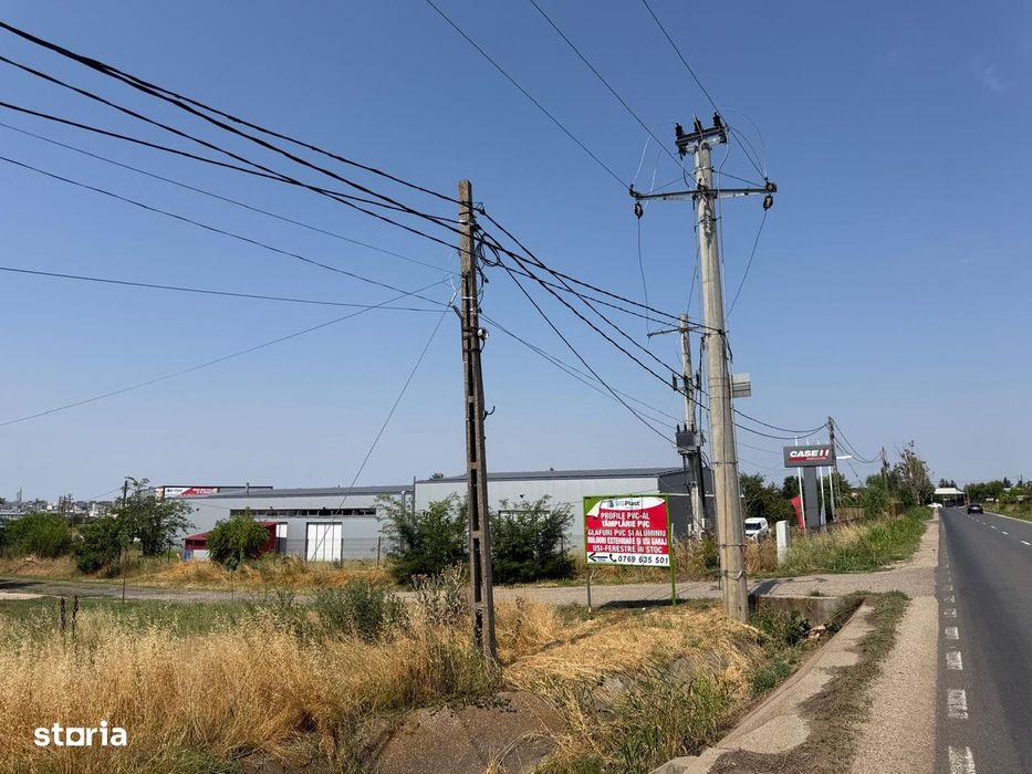 Investiție cu Chiriaș termen lung | 2 hale teren 3600mp | Alexandria