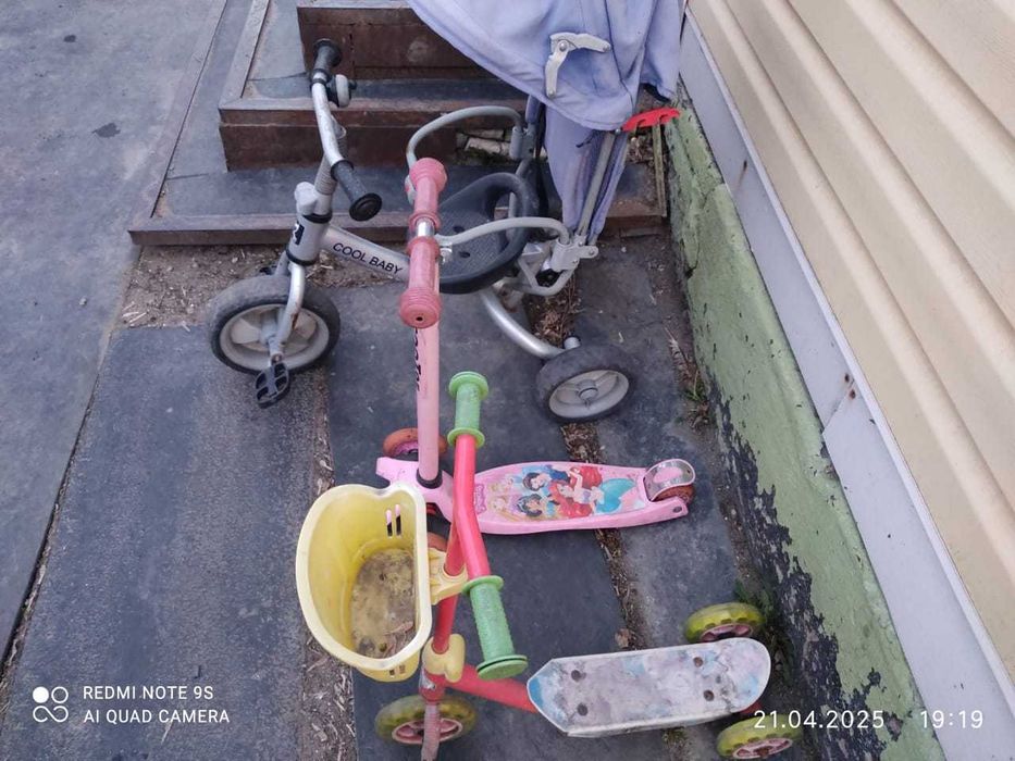 Продам детский транспорт велосипед