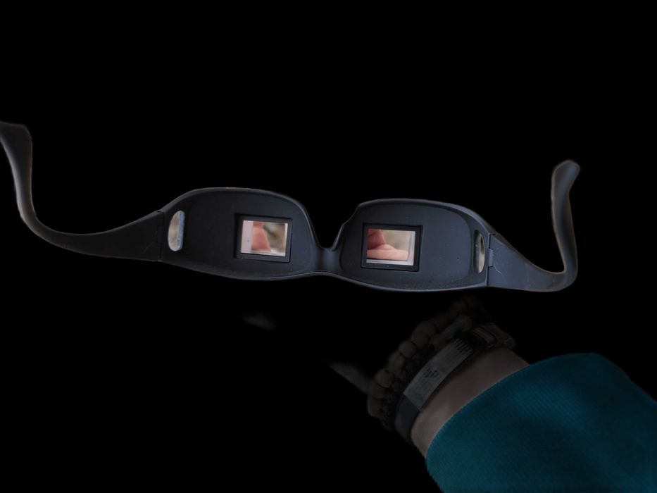 Ochelari de citit din pat – Lazy Glasses cu prismă 90° (super utili)