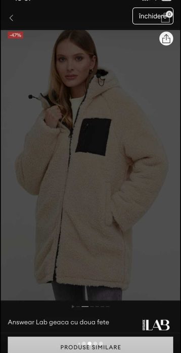 Geaca cu 2 fete Answer Lab