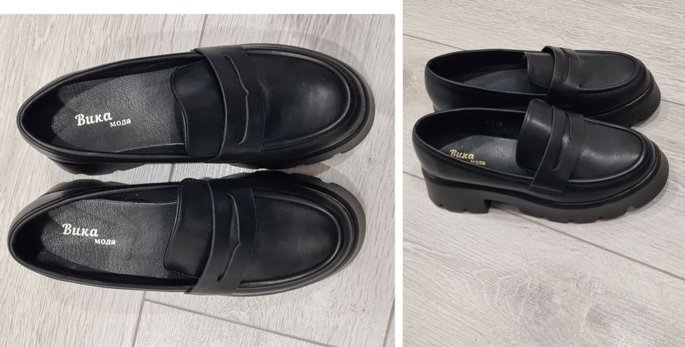 Новые лоферы, туфли