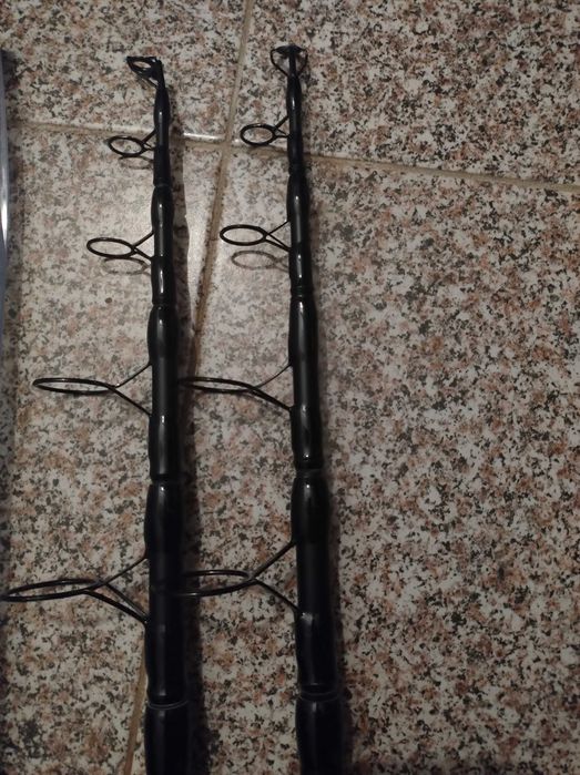 De vânzare 2 lansete telescopice Fox Eos Pro 3.6m,3lbs