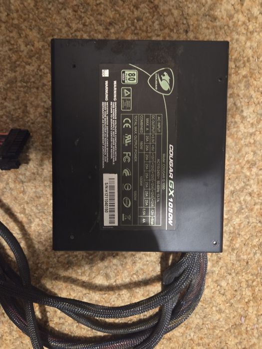 Блок питания cougar 1050w