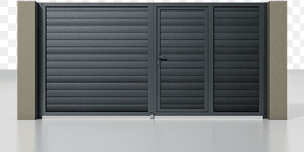 Ворота откатные для дома