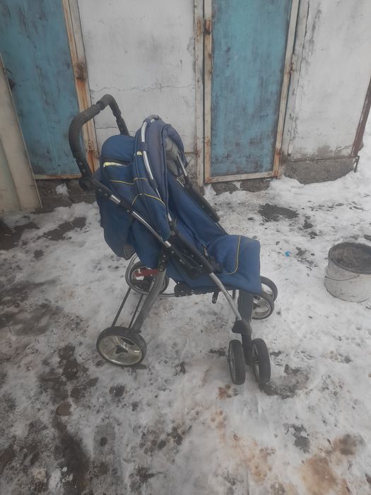 Зимние коляска как новый