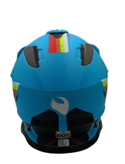 Детска каска с визьор мотокрос ендуро атв