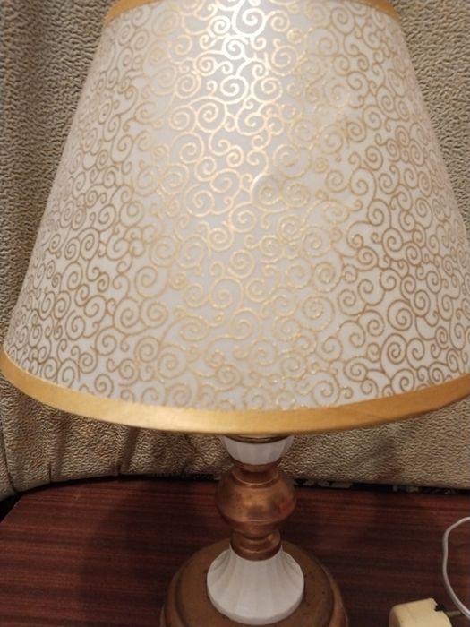 Лампа настольная времён СССР