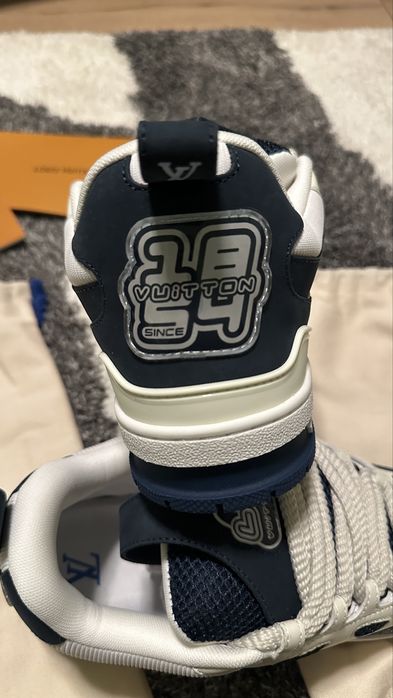 Adidasi Louis Vuitton Skate Albastrii Calitate Premium Noi