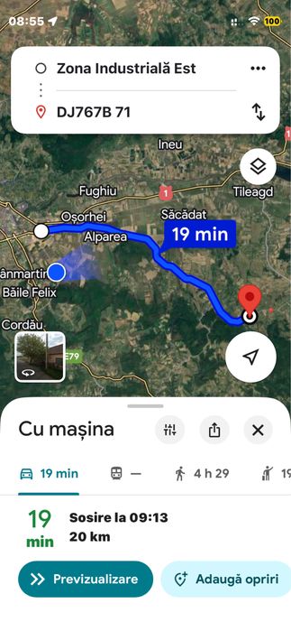 Vand teren  la 1,5 km de asfalt in sat Surduc perfect pentru cabana