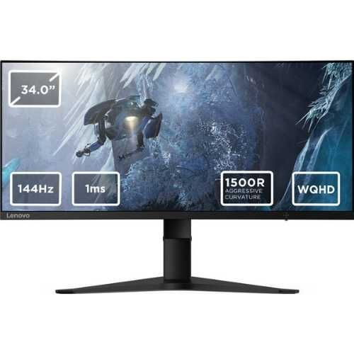 Monitor Curbat LED VA Lenovo G34w-10, 34" WQHD 144Hz | UsedProducts.ro