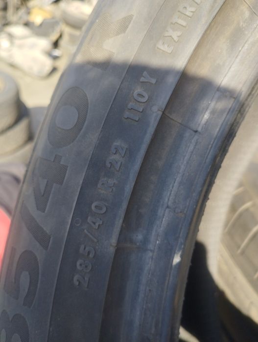 Anvelope caucicuc 285 40 r22 continental și Pirelli an 2019
