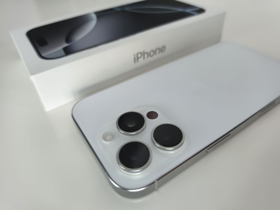 iPhone 16 Pro-128GB White-Factură/garanție