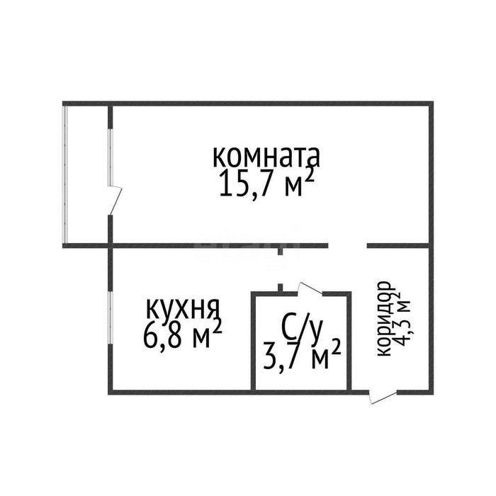 1комн. квартира. Центр города