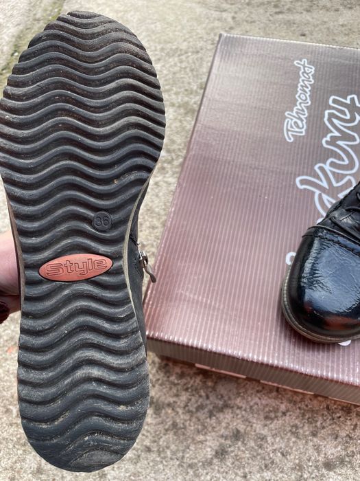 Боти естествена кожа, 36 номер