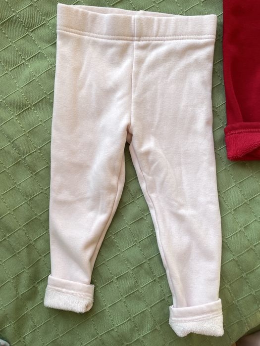 Лот ватирани панталони за 3 г момиче