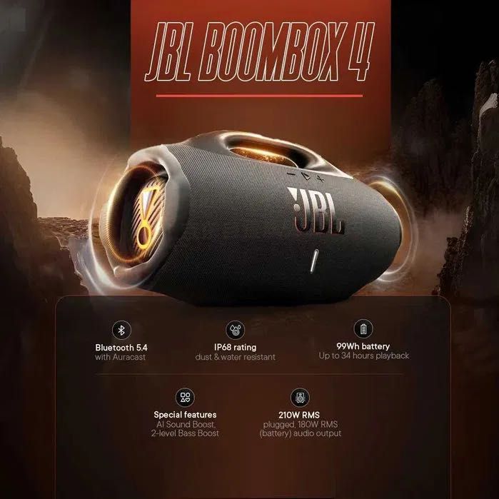 JBL Boombox 4 New 2025