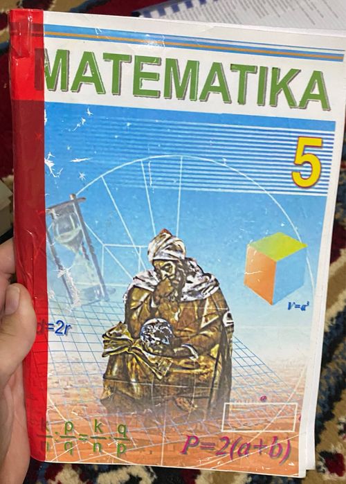 Matematika darsliklari sotiladi!