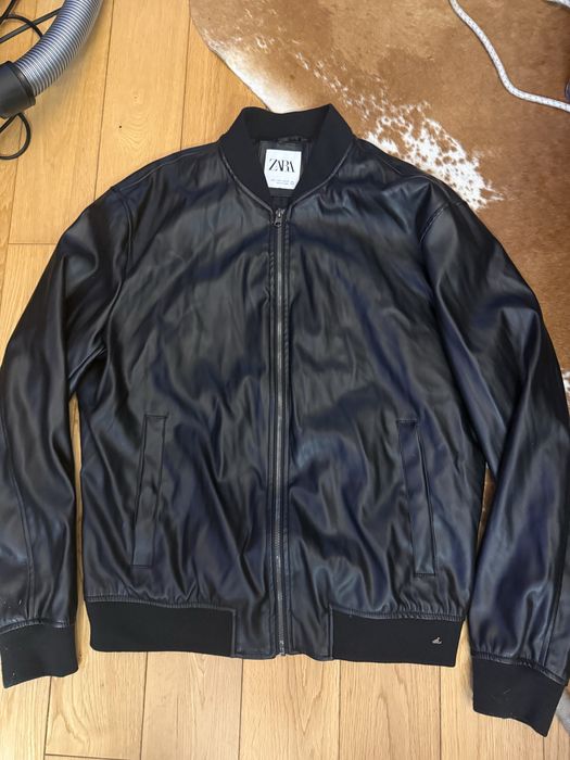 Мъжко кожено яке Zara-L размер