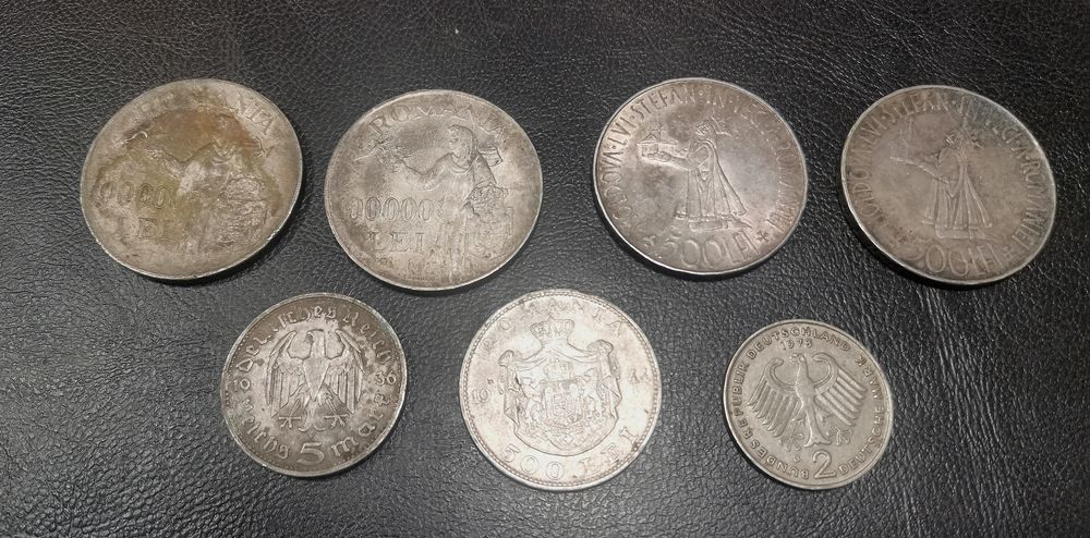 Lot monede argint