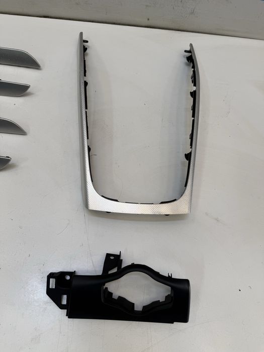 Ornamente fete portiera plansa schimbator consola Audi A4 B8 B8.5 gri